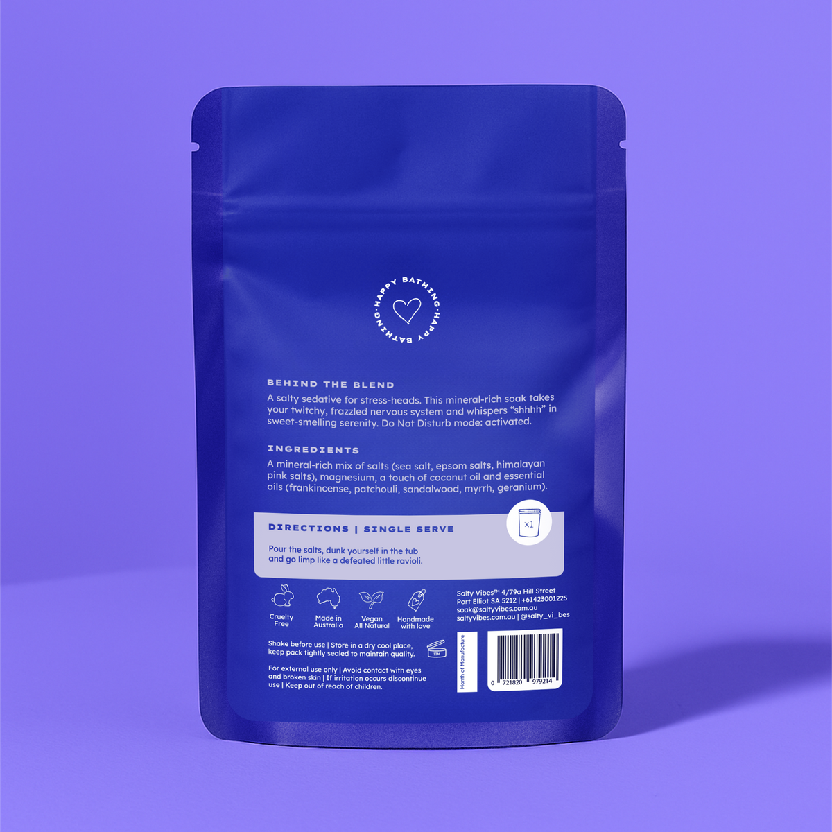 BATH SALTS | CHILL THE F*CK OUT 100g