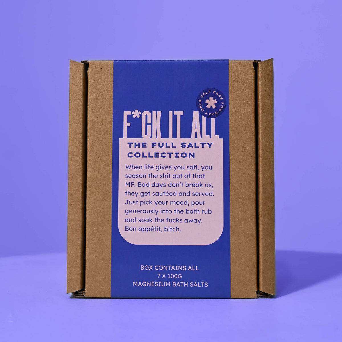 F*CK IT ALL - BATH SALTS GIFT BOX