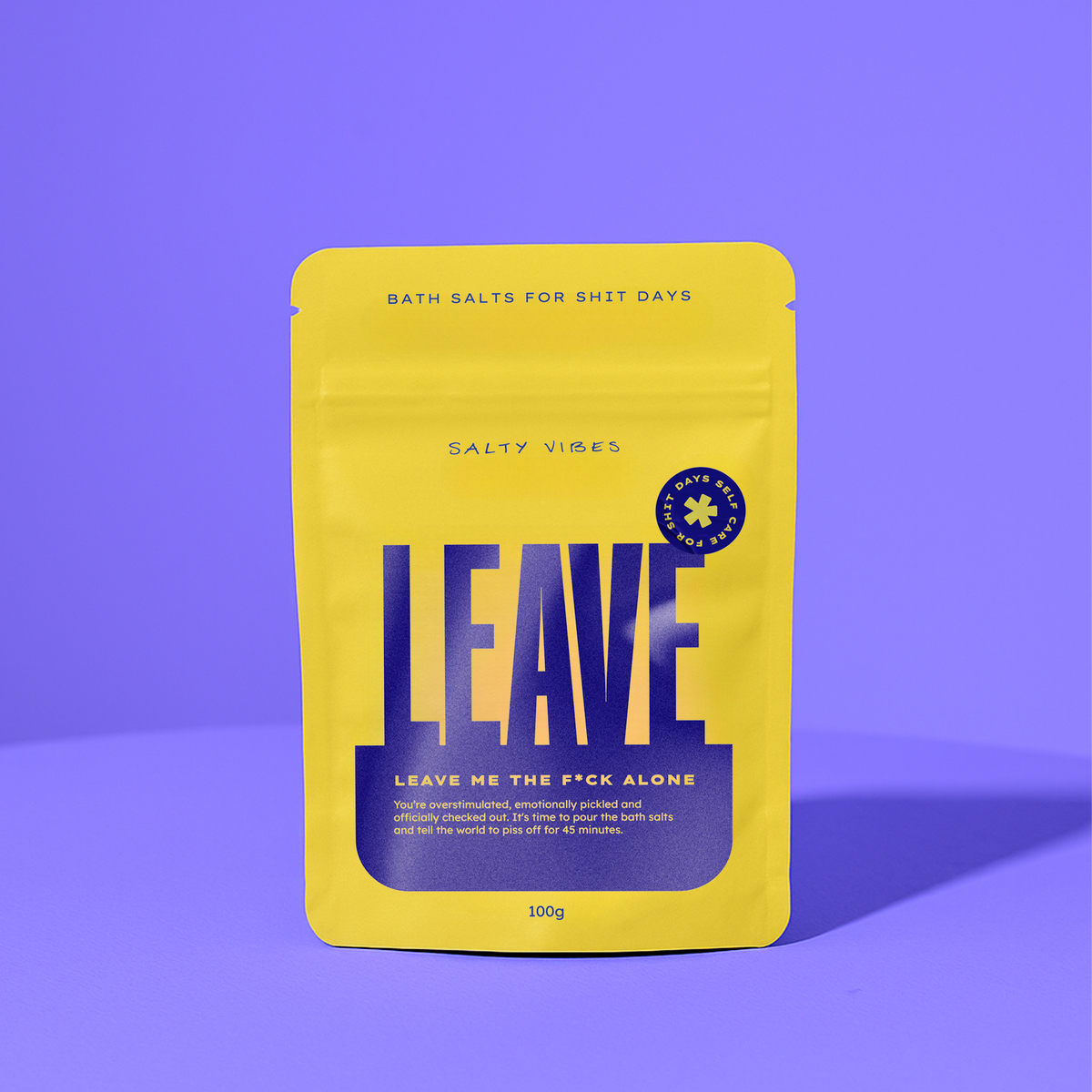 BATH SALTS | LEAVE ME THE F*CK ALONE 100g