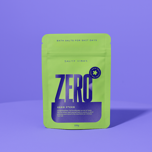 BATH SALTS | ZERO F*CKS 100g
